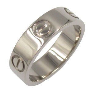 CARTIER 18k Silver Love Ring